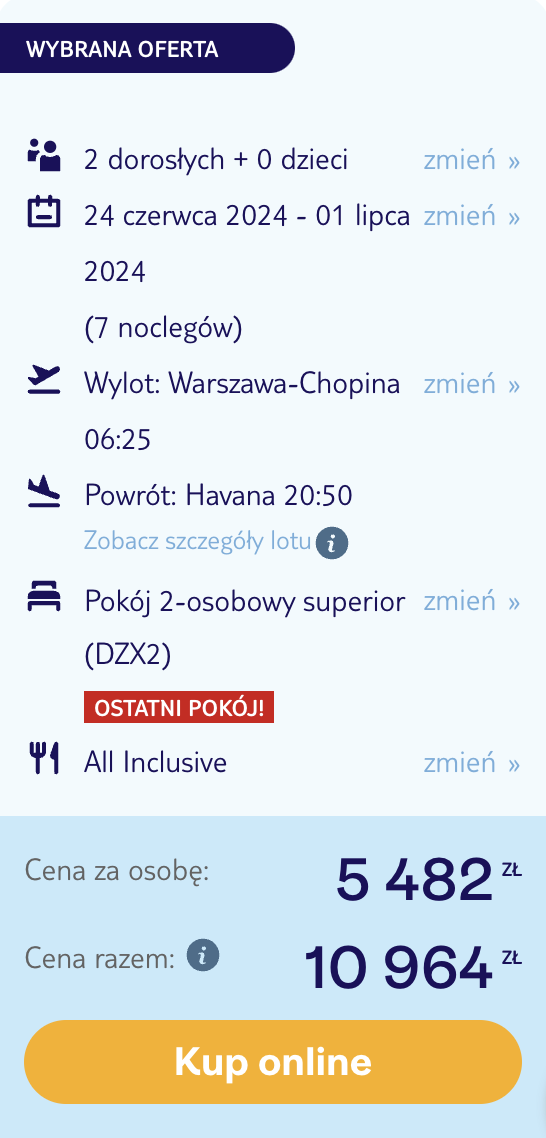 Wakacje All Inclusive na Kubie! 🇨🇺 Hotel 4⭐, Loty w Dwie Strony z Warszawy ✈️