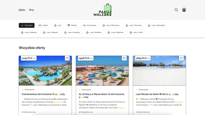 1. PakujWalizki.pl – Nasza pasja, Wasze przygody! 🌴