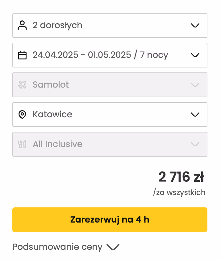 Kwiecień/Maj 2025: Tunezja All Inclusive! 🇹🇳
