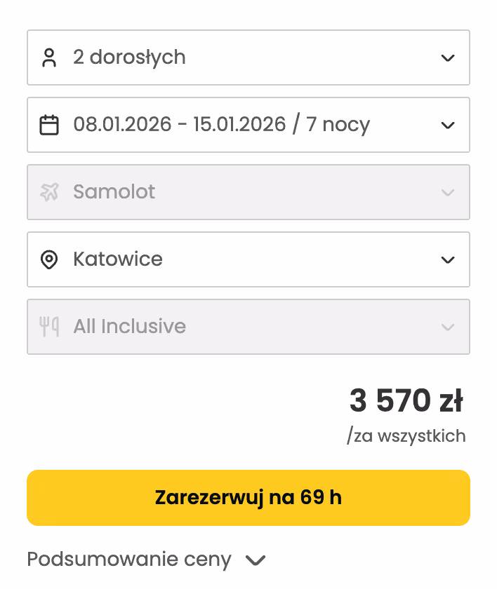 🇹🇳 Tunezja z All Inclusive 4⭐