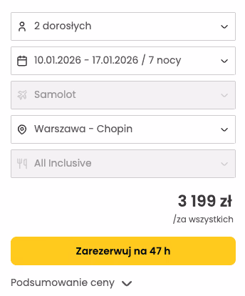 Styczeń 2026: All Inclusive w Colakli 🇹🇷