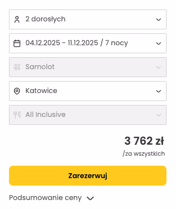 Grudzień 2025: All Inclusive w Tunezji! 🇹🇳