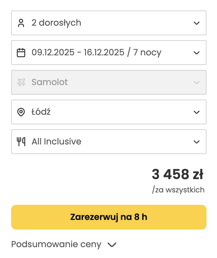 Benidorm All Inclusive z Łodzi 🇪🇸