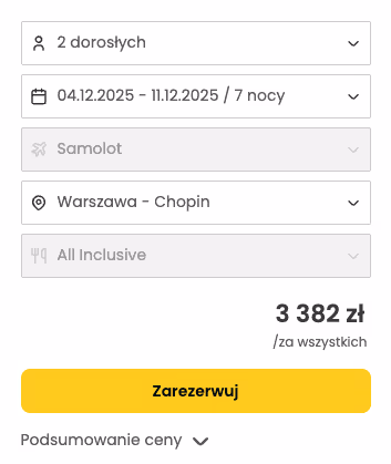 Djerba - All Inclusive z Warszawy 🇹🇳