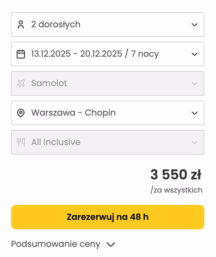 Side: Premium All Inclusive z Warszawy 🇹🇷 