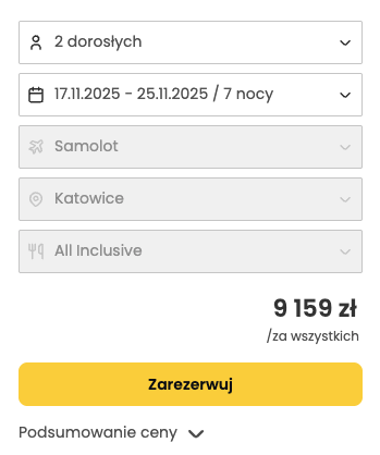 Punta Blanca na Wyspie Coche – All Inclusive 🇻🇪