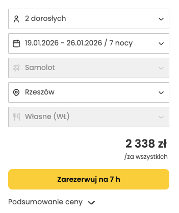 Zimowy Wypad do Benidorm (z Rzeszowa) 🇪🇸