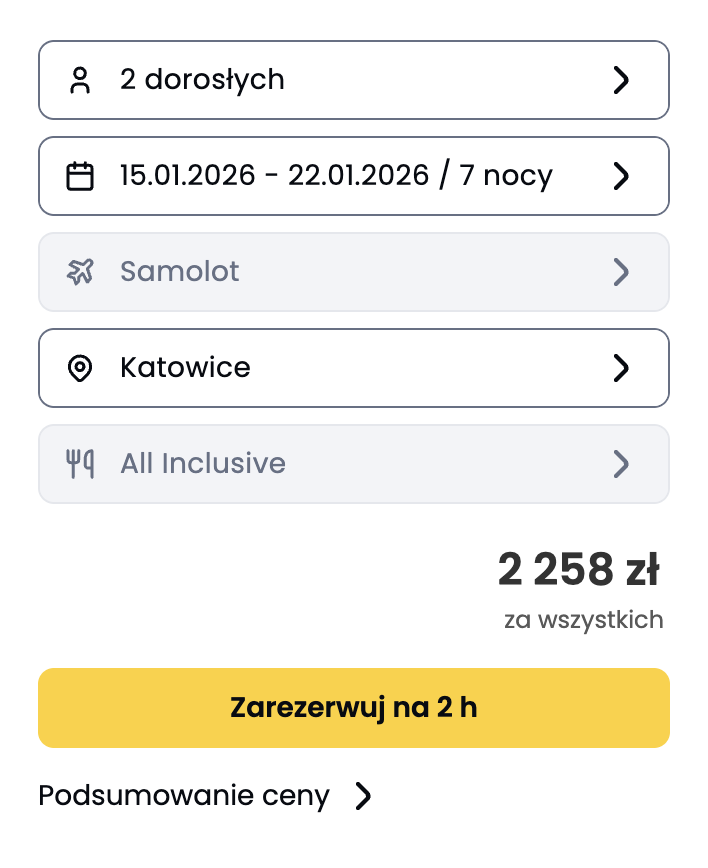 Zarzis: All Inclusive z Katowic 🇹🇳