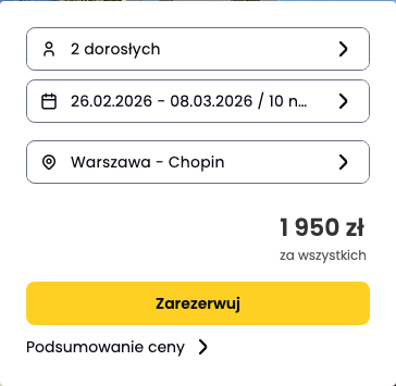 Cena z oferty