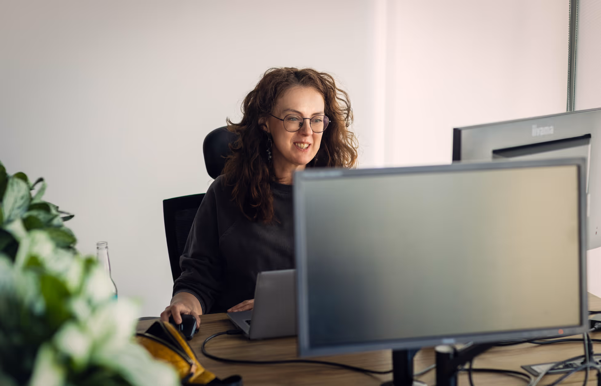 Decerto team member at the office
