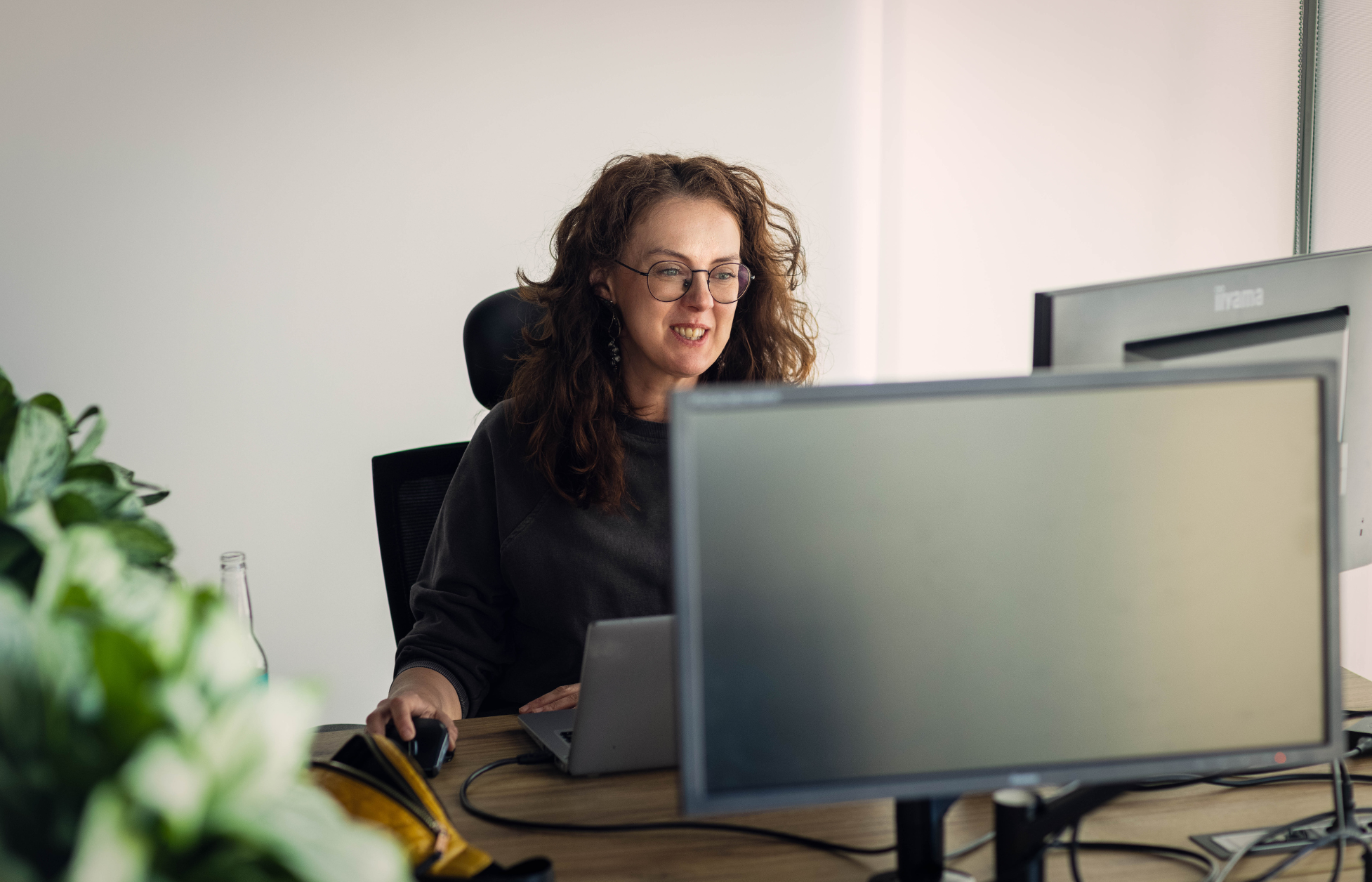 Decerto team member at the office