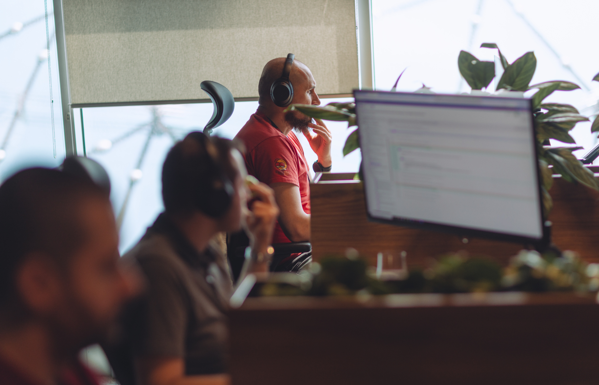 Decerto team member at the office