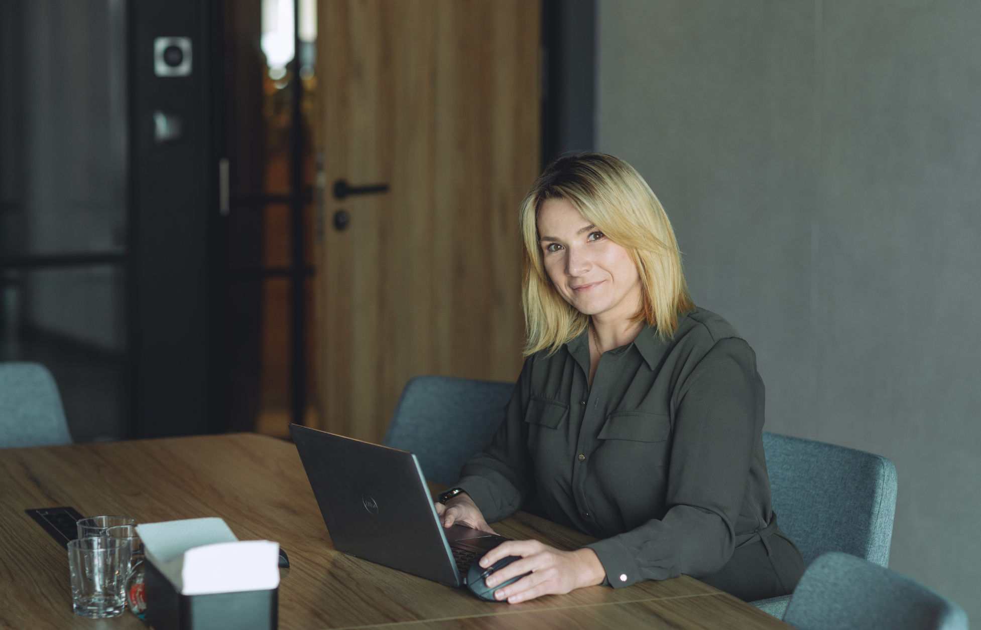 Decerto team member at the office