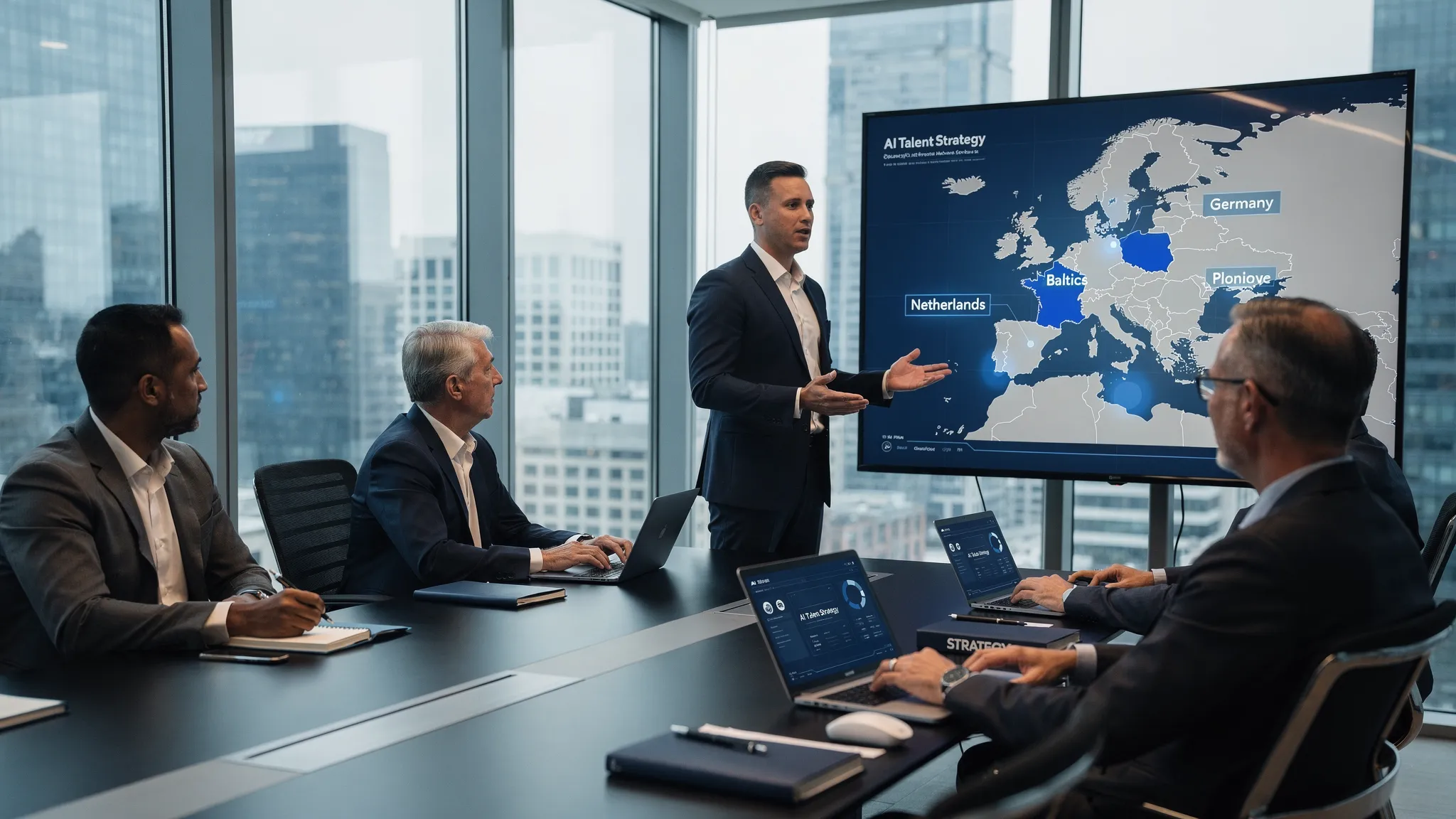 Recruter des développeurs IA en télétravail en Europe