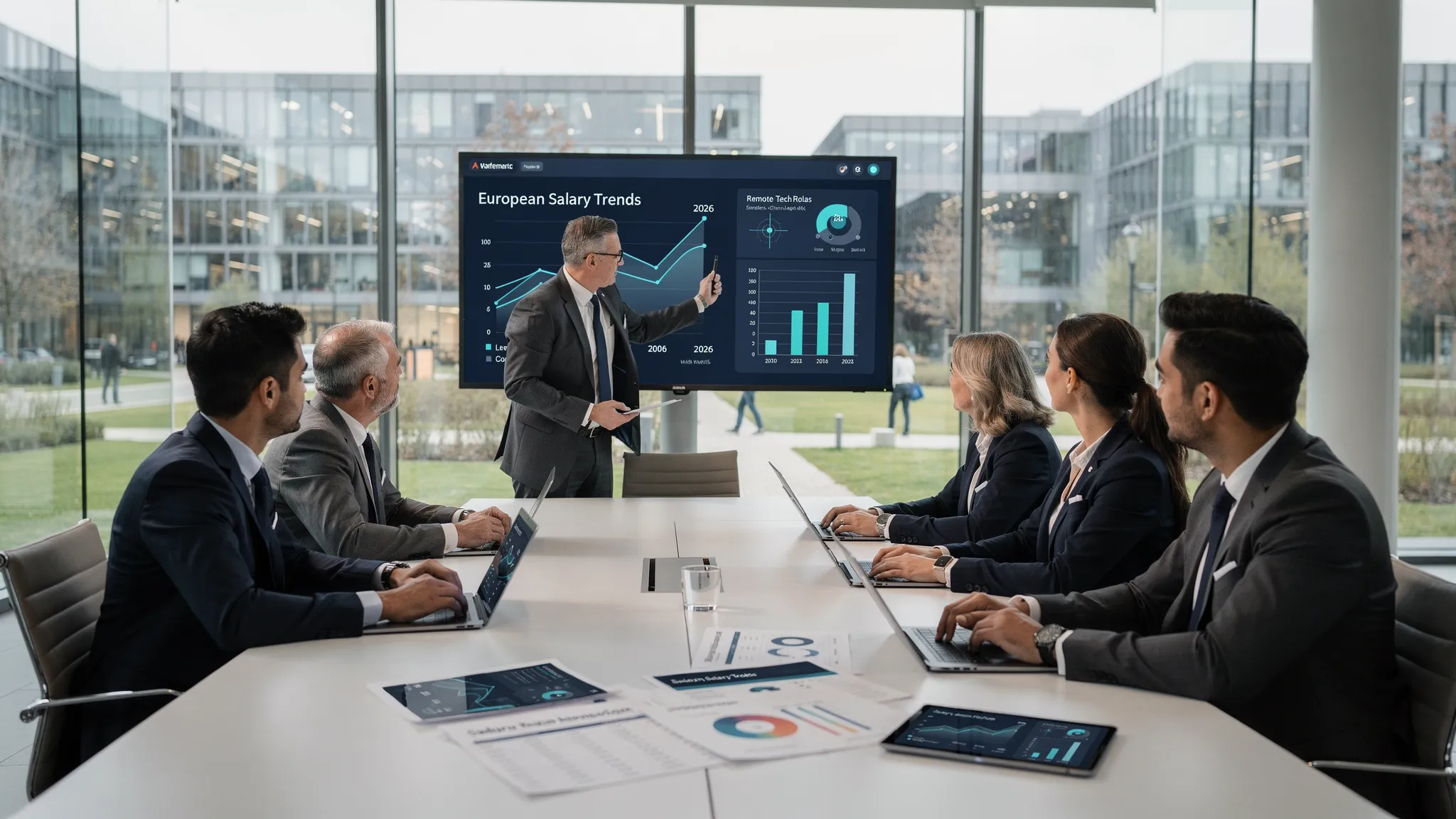 Remote-Tech-Gehaltstrends in Europa