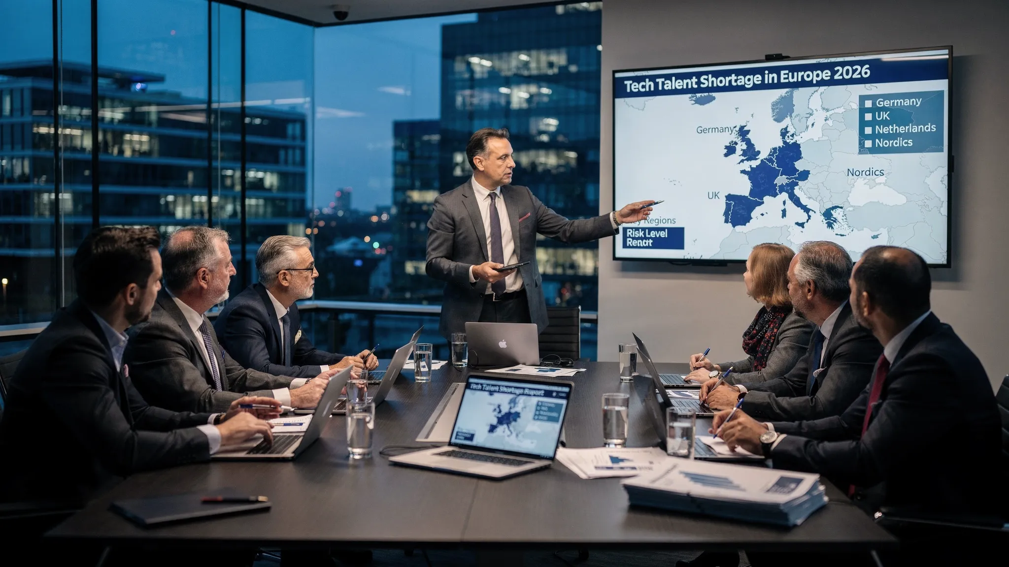 European Tech Talent Shortage Report 2026