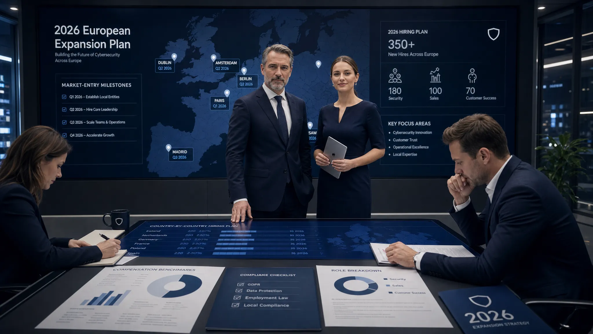 Comment les entreprises américaines de cybersécurité recrutent des talents en Europe