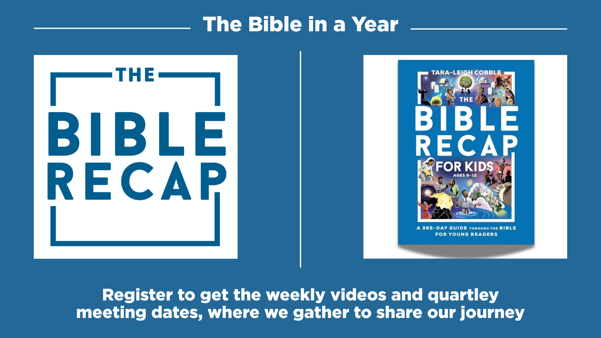 2026 One Year Bible Reading Plan