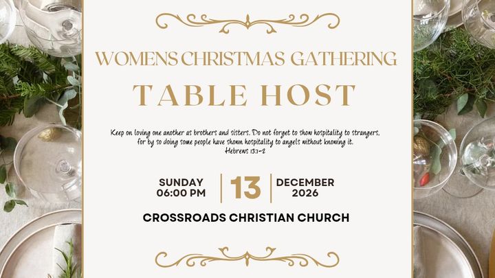 Women's Christmas Gathering Table Hosts