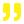 Yellow quote marks