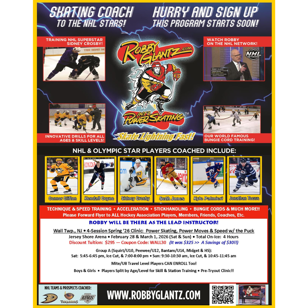 Robby Glantz Powerskating Clinic