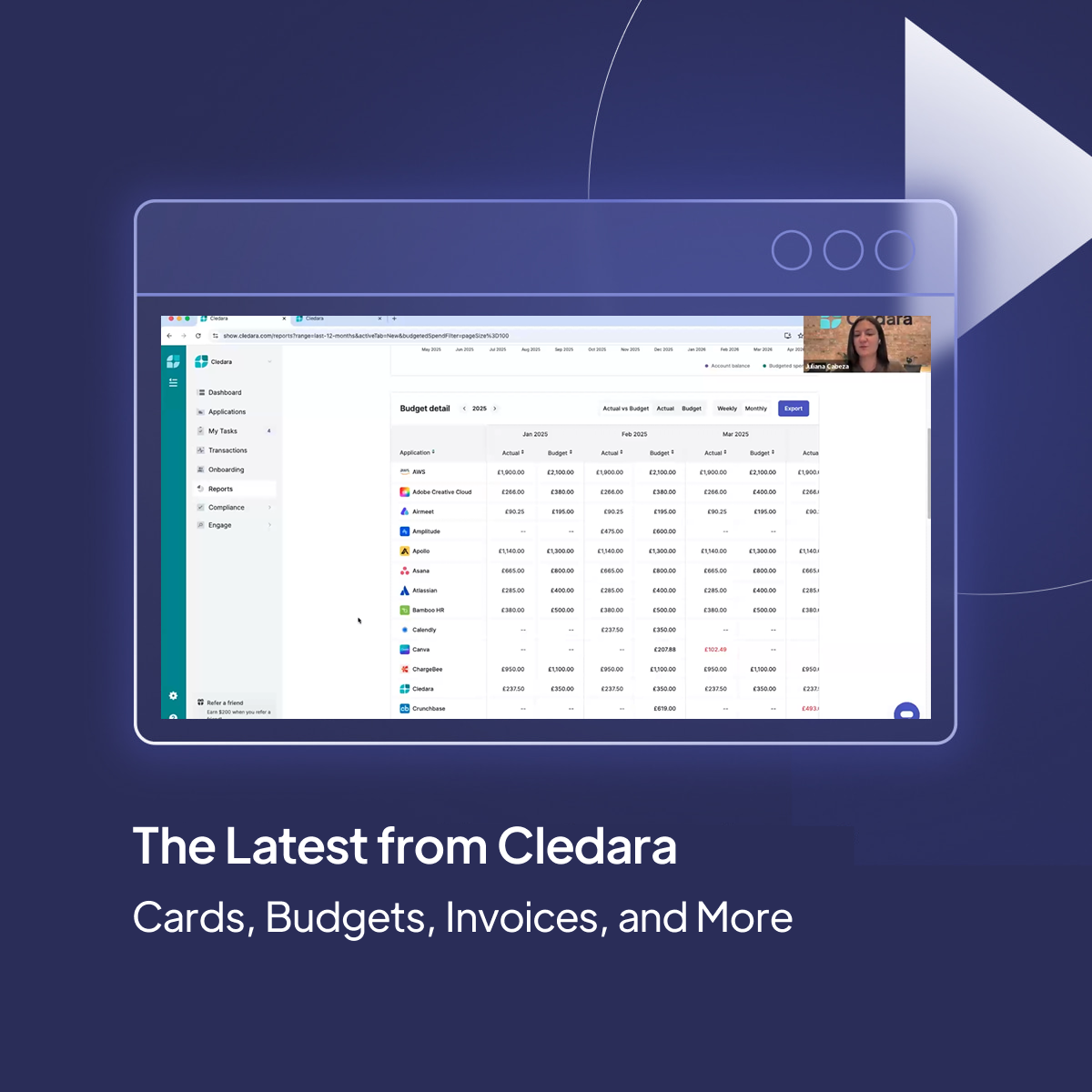 The Latest from Cledara: Cards, Budgets, Invoices, and More
