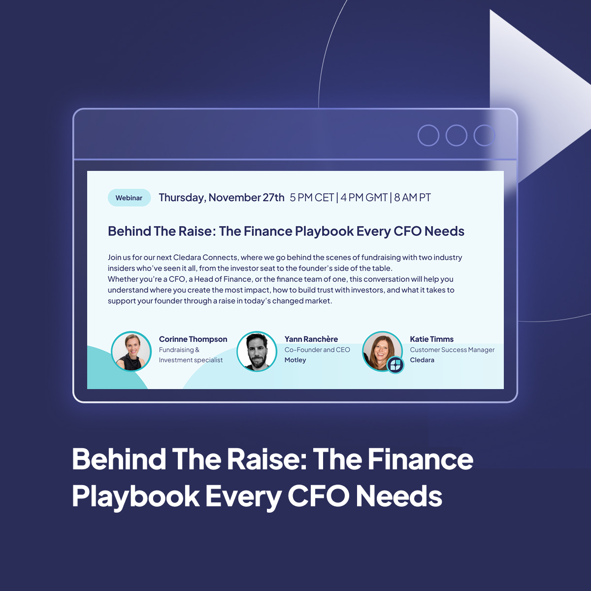  Behind The Raise: The Finance Playbook Every CFO Needs