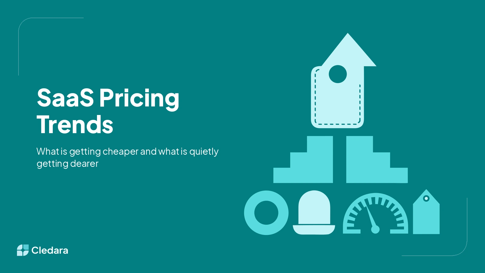 Illustration for SaaS Pricing Trends in 2026: What's Getting Cheaper and What's Getting More Expensive