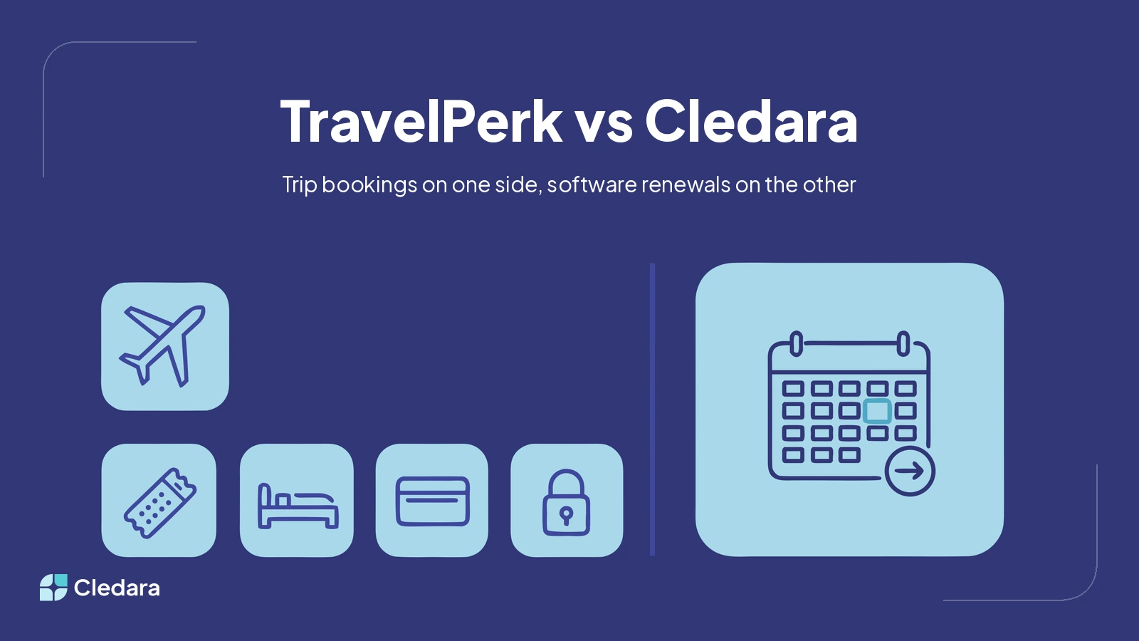 Illustration for TravelPerk vs. Cledara: 2026 Comparison for Software Spend Management