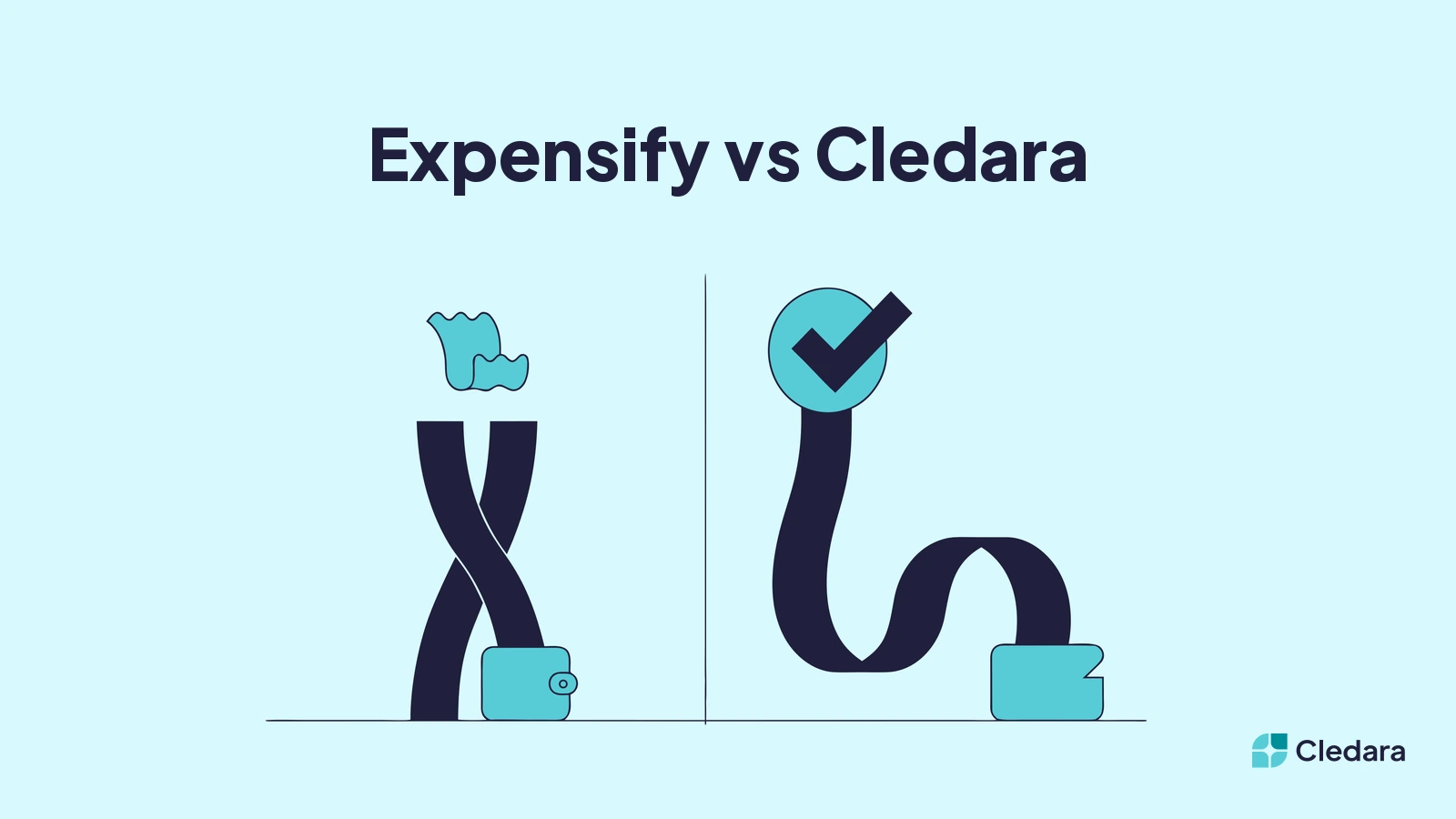 Illustration for Expensify vs. Cledara: 2026 Comparison for Software Spend Management