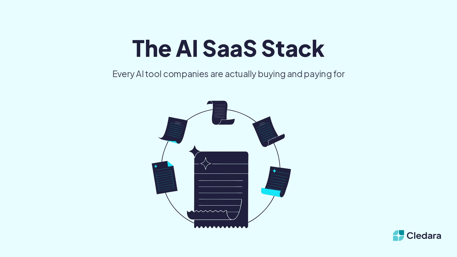 Illustration for The AI SaaS Stack: Every AI Tool Companies Are Actually Buying in 2026