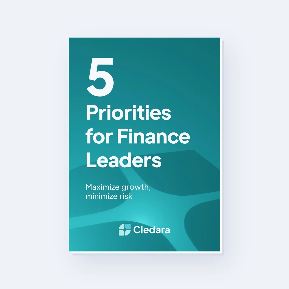 5 Priorities for Finance Leaders cover