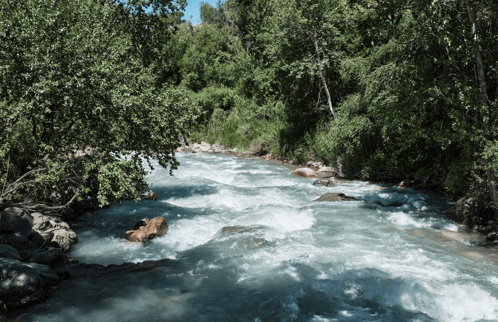Vallée de Turgen au Kazakhstan