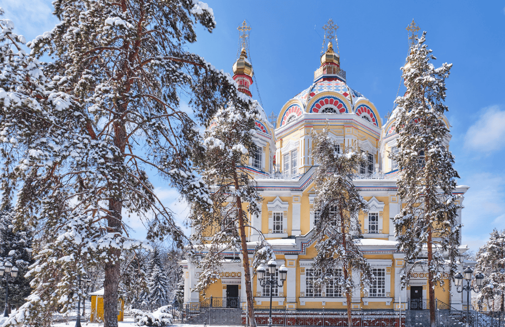 Cathédrale Ascension Zenkov Almaty