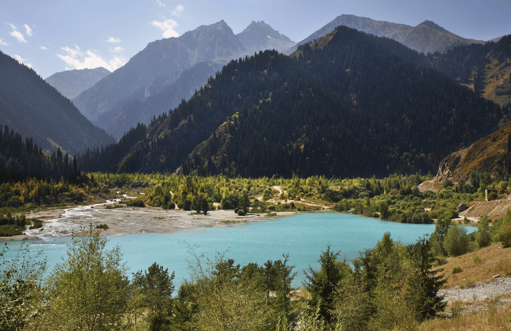 Lac Issyk, Kazakhstan