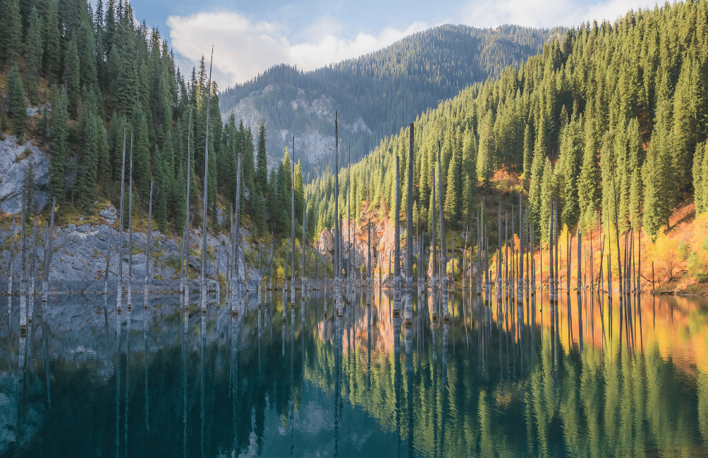 Lac Kaindy, Kazakhstan