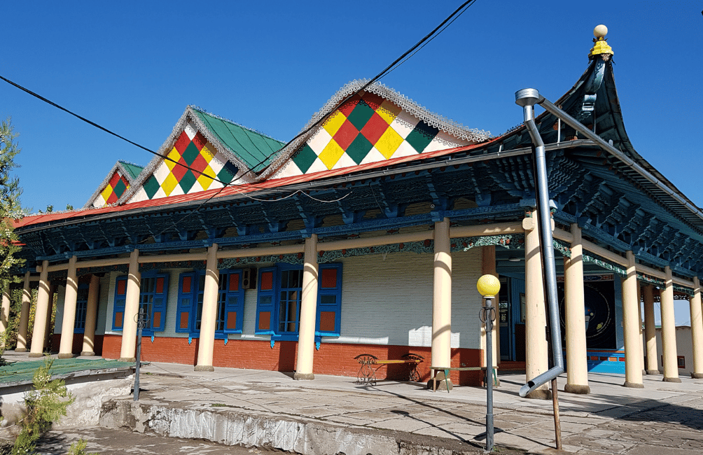 Mosquée dougane Karakol Kirghizistan