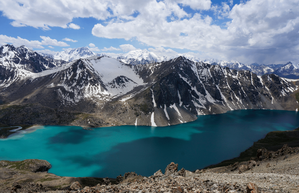 Lac Ala-Kul Karakol Kirghizistan