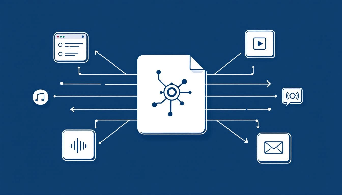 Repurpose Content for Different Platforms with AI, Turn One Idea into a Month of Marketing