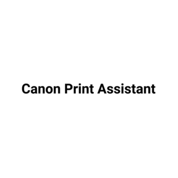Canon Print Assistant