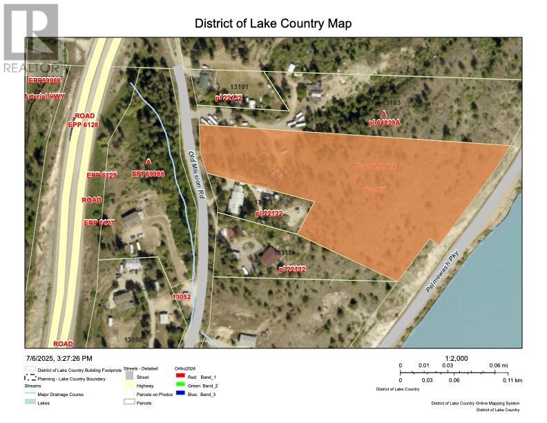Proposed Lot 1 Old Mission Road