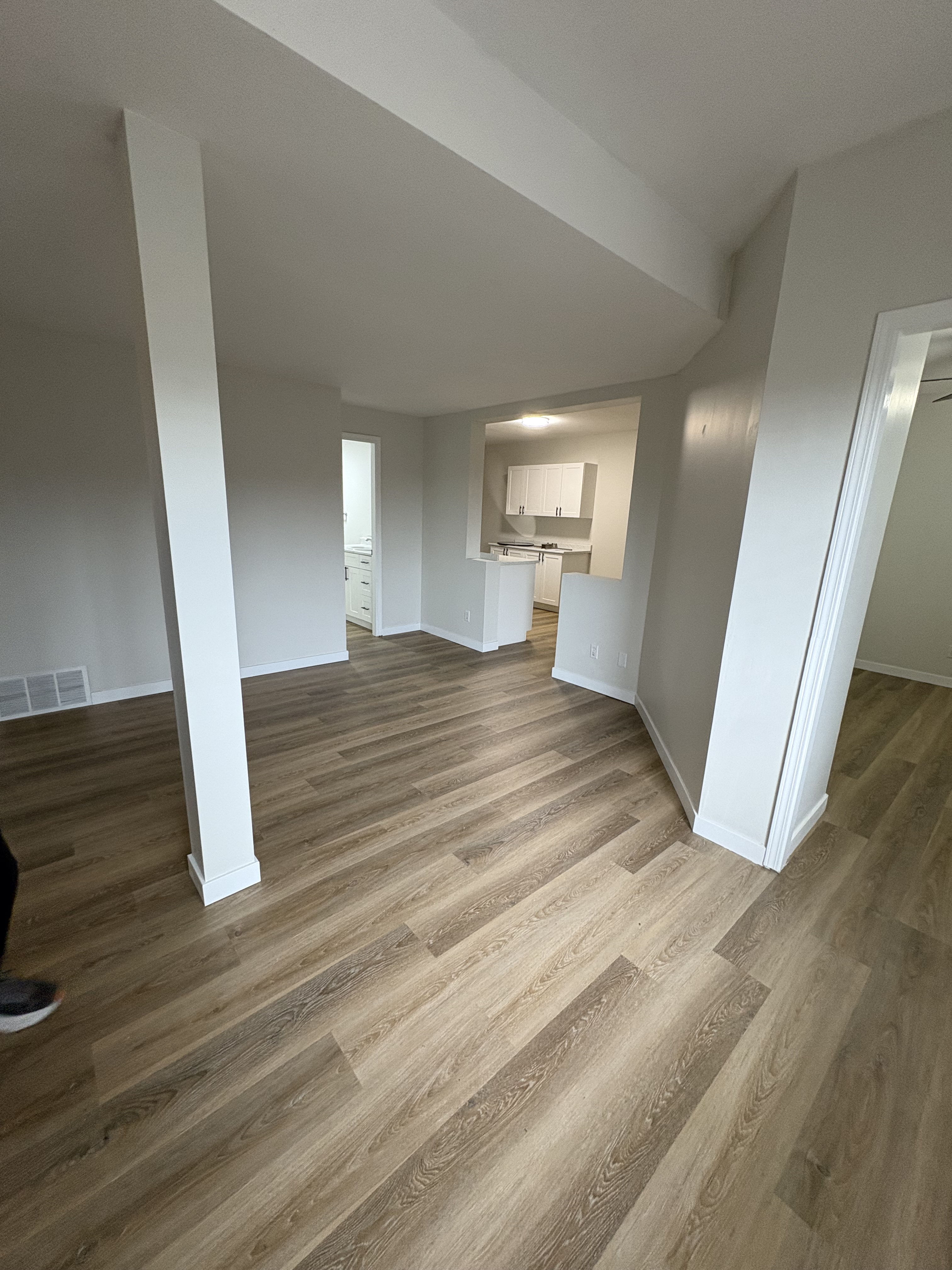 Newly renovated lower level unit Vernon!