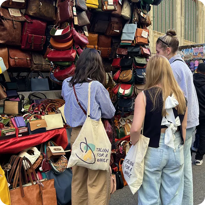 High school gappers during their gap year in Italy