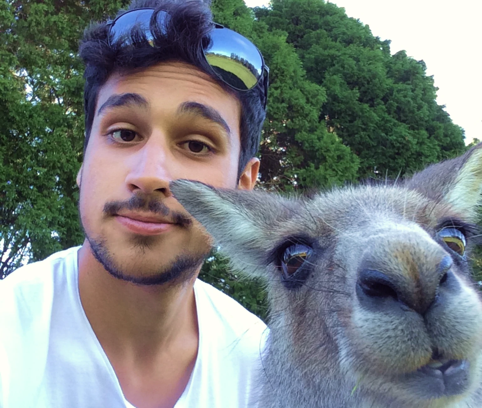 Brian in Australia during his gap year
