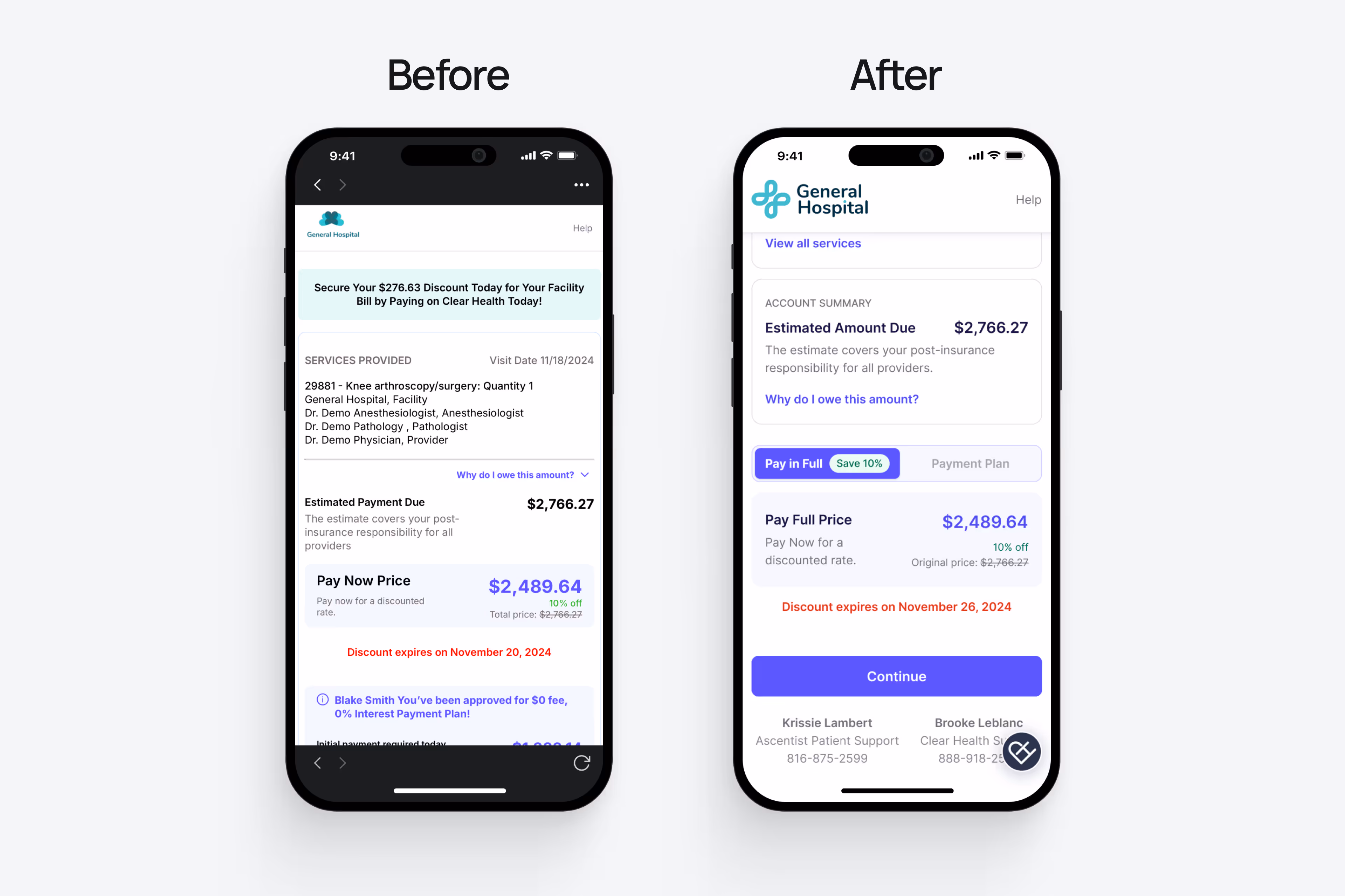 Deco product page design