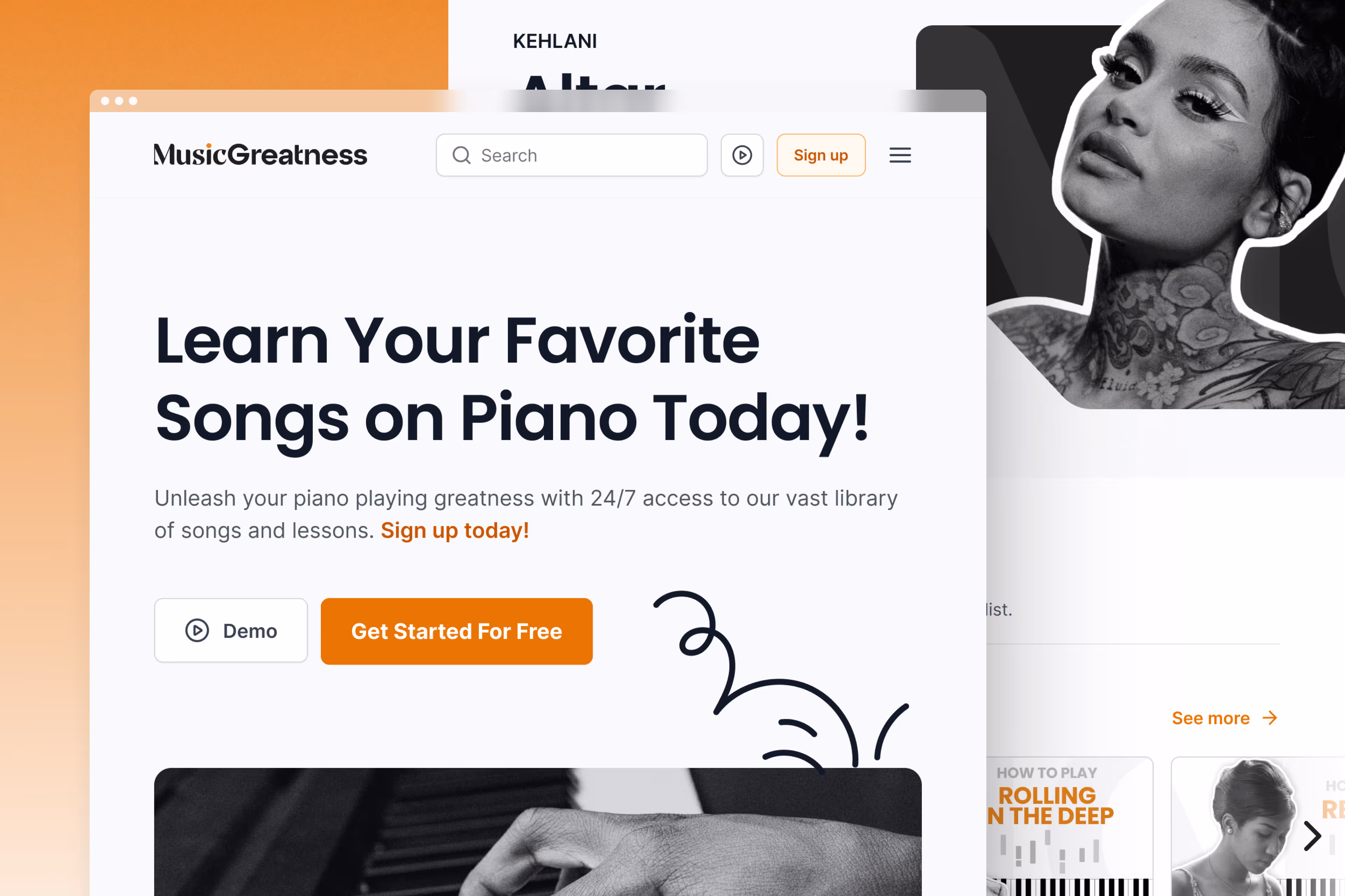 Music Greatness mockup