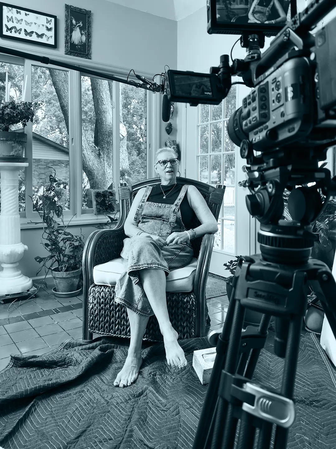 Institutional storytelling interview filmed on location in St. Louis