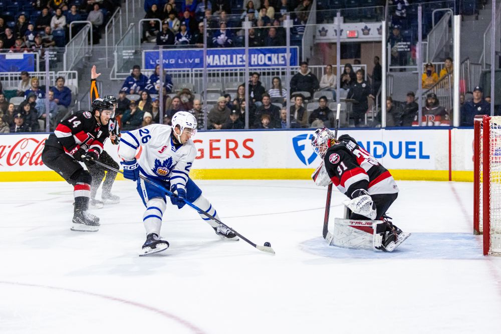 Marlies Win First of Home-and-Home Against Senators