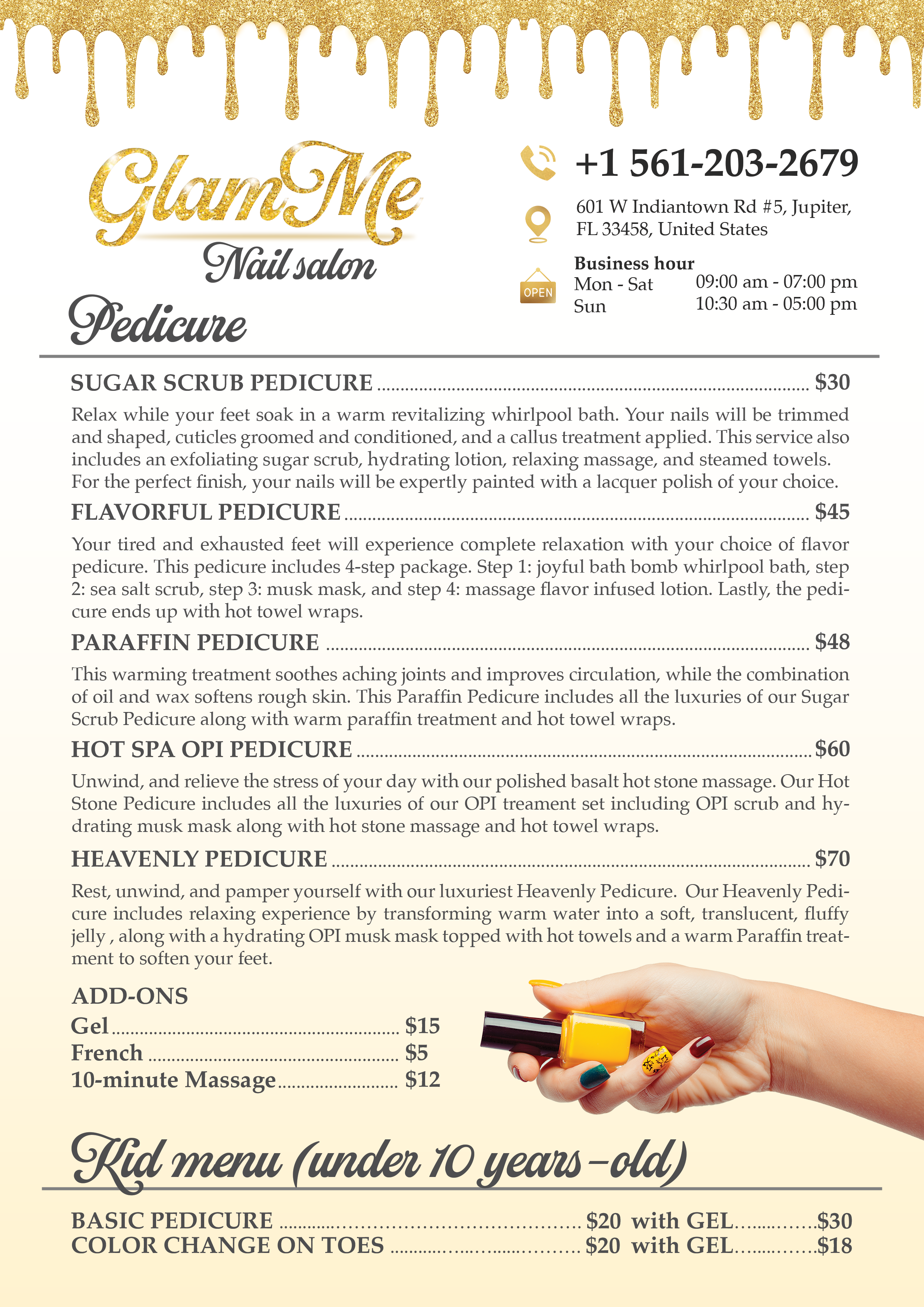glamme menu 1