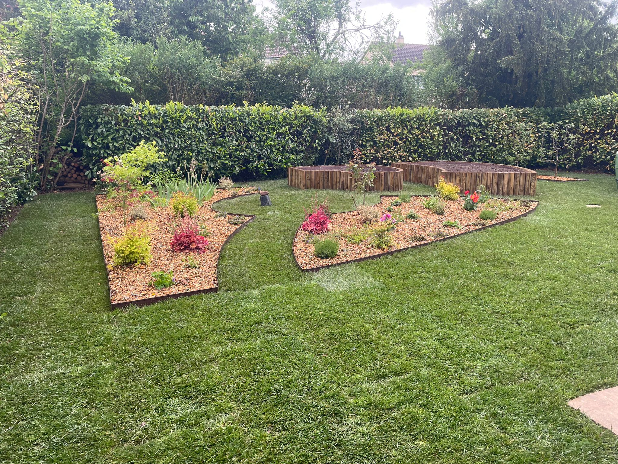 Aménagement de jardin à Villepreux (78)